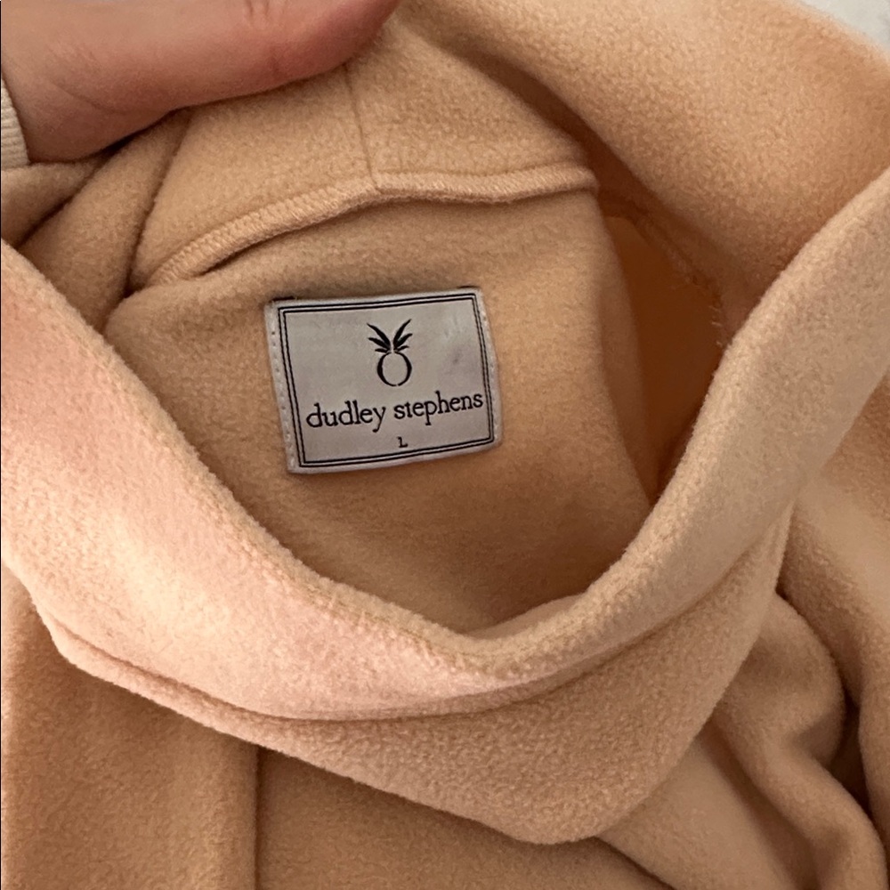 Dudley Stephens Soft Tan Turtleneck Sweater - Picture 2 of 3